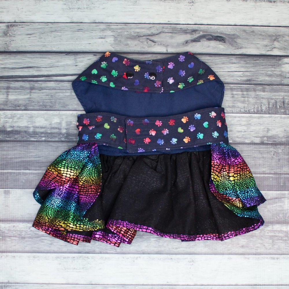 Thread 9 | True Colors Pride Dress | Small Medium Large Dogs | Gift - Picture 4 of 7